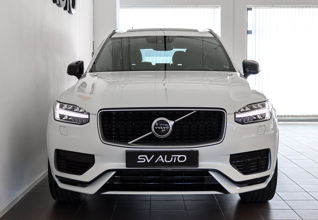 Volvo XC90 T8 AWD R-Design B&W HuD Kolfiber 7-sits (MOMS)