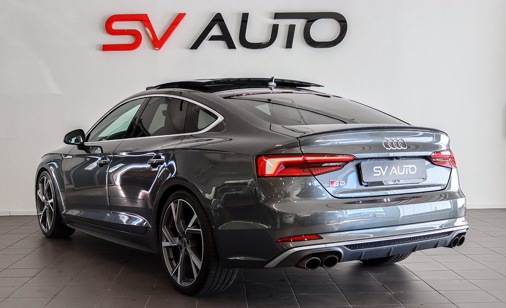 Audi S5 Sportback V6 Quattro SV-SÅLD Cockpit HuD Pano