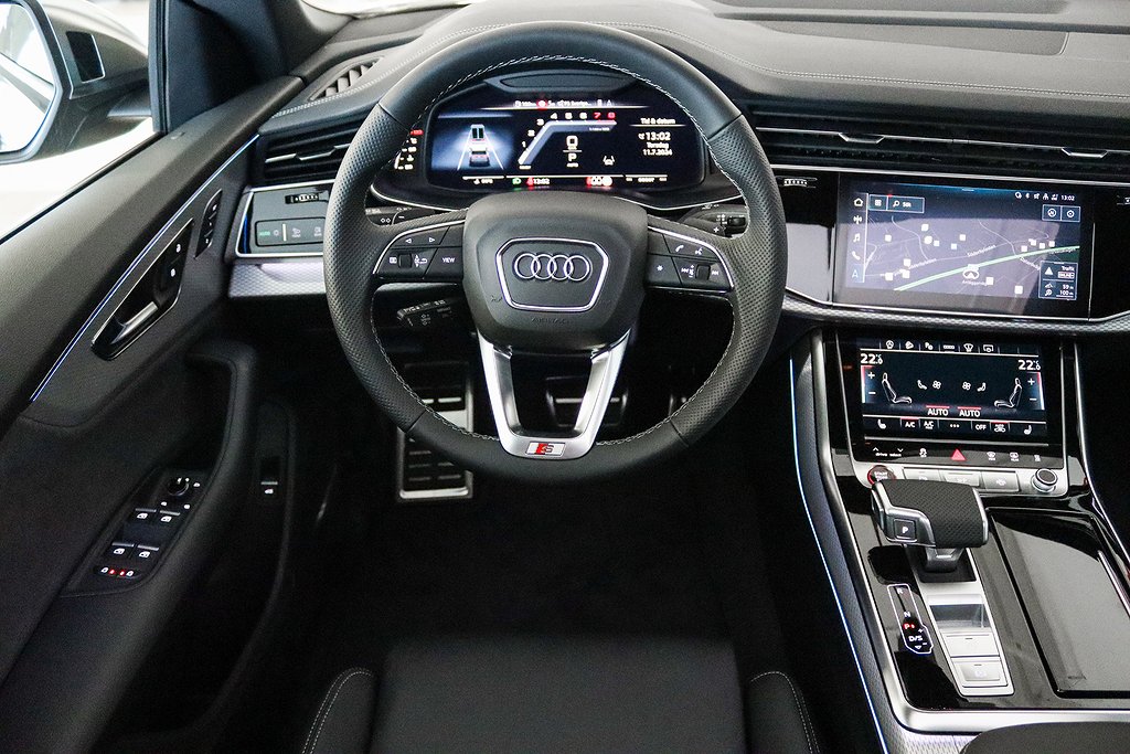 Audi SQ8 TFSI Quattro Matrix B&O-3D Pano Alpinpaket MOMS