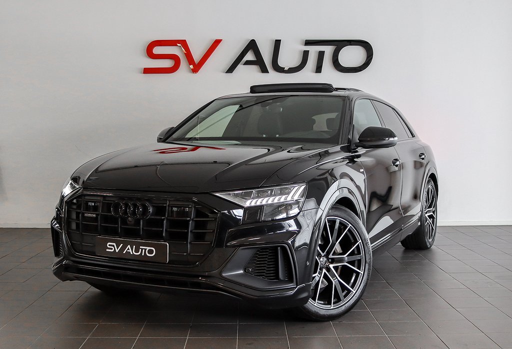 Audi Q8 50 TDI Quattro S-Line Pano B&amp;O Matrix Drag Alpin-pkt