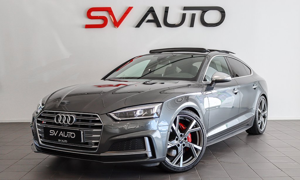 Audi S5 Sportback V6 Quattro SV-SÅLD Cockpit HuD Pano