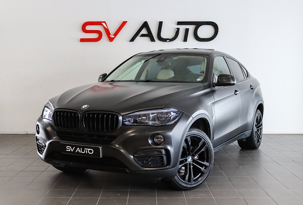 BMW X6 xDrive30d Taklucka H/K Drag Värmare HuD B-Kamera