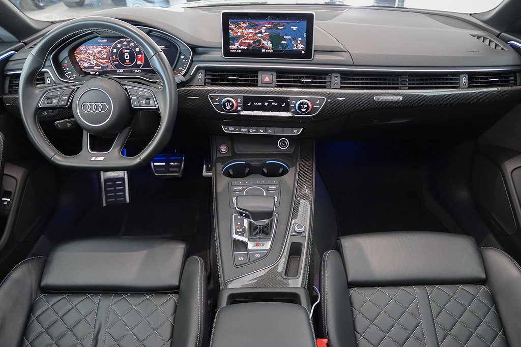 Audi S5 Sportback V6 Quattro SV-SÅLD Cockpit HuD Pano