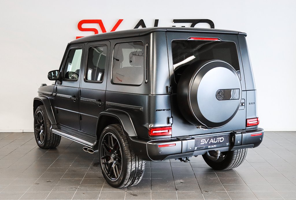 Mercedes-Benz AMG G 63 Kolfiber Burmester Taklucka Sv-Såld