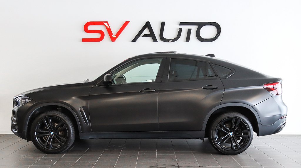 BMW X6 xDrive30d Taklucka H/K Drag Värmare HuD B-Kamera